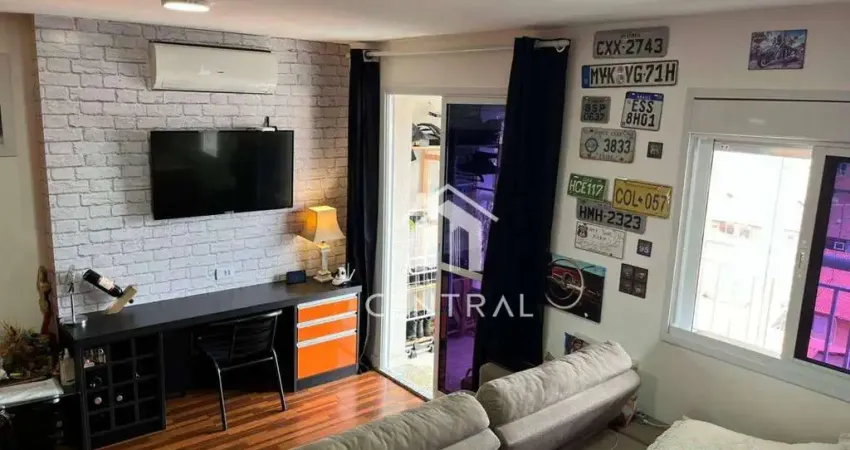 Studio para venda - condomínio via alameda - 37m² - 1 vaga - varanda - centro guarulhos/sp
