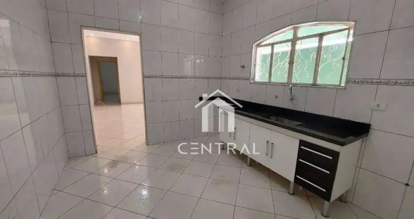 Casa de 02 dormitórios com garagem para locação no jd continental ii  guarulhos - sp
