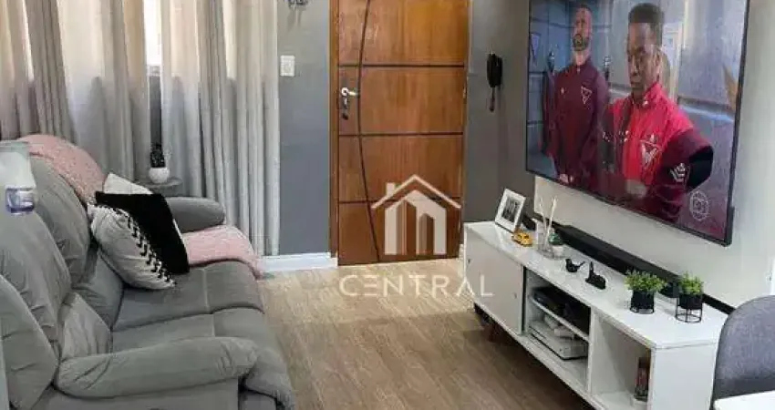 Apartamento á venda - 2 dormitórios- 52m² - edifício gramado - guarulhos-sp.