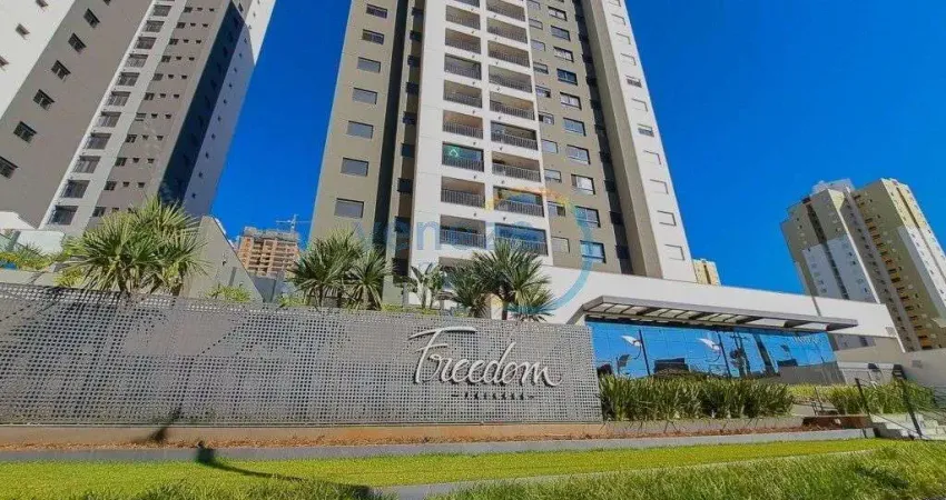 Apartamento com 1 quarto  para alugar, 45.00 m2 por r$2680.00  - gleba palhano - londrina/pr