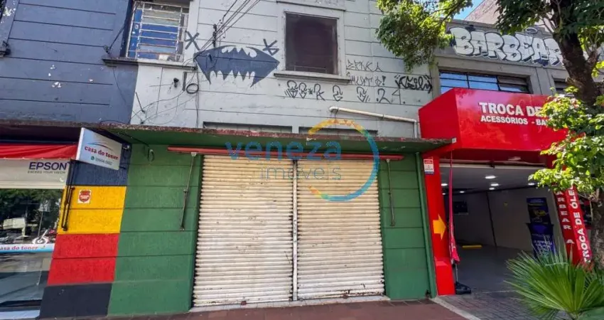 Salão-loja para alugar, 120.00 m2 por r$2900.00  - centro - londrina/pr