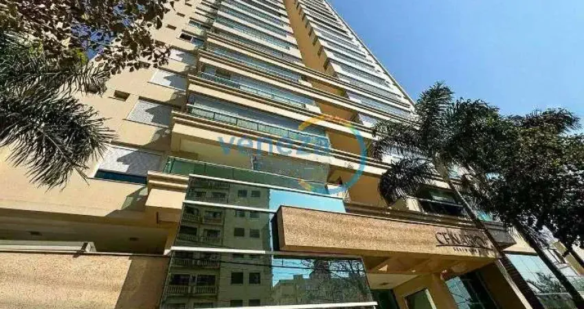 Apartamento com 3 quartos para alugar, 128.08 m2 por r$6000.00 - centro - londrina/pr