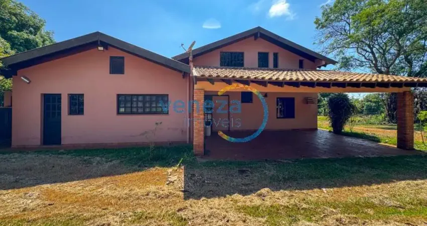 Chácara-imóvel-rural com 4 quartos para alugar, 300.00 m2 por r$5500.00 - patrimonio espirito santo - londrina/pr