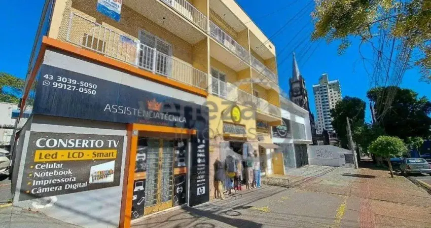 Apartamento com 1 quarto  para alugar, 40.00 m2 por r$1050.00  - centro - londrina/pr