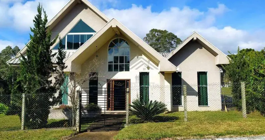 Chácara com 5 dormitórios à venda, 2444 m² por r$ 1.600.000 - borda do campo - são josé dos pinhais/pr