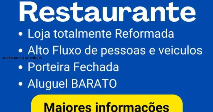 Ponto Comercial Caminho de Búzios: Ideal p/ Restaurante/Café à Venda Aceita Carro