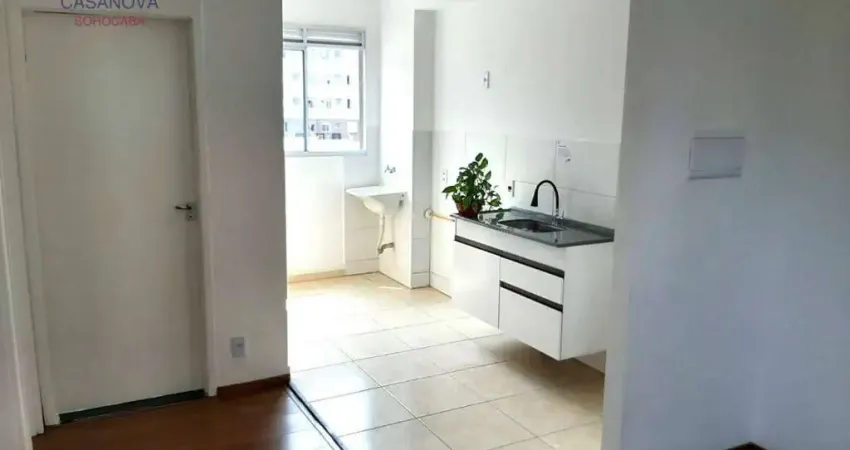 Apartamento com 2 dormitórios à venda, 47 m² por R$ 189.000 - Recreio dos Sorocabanos - Sorocaba/SP
