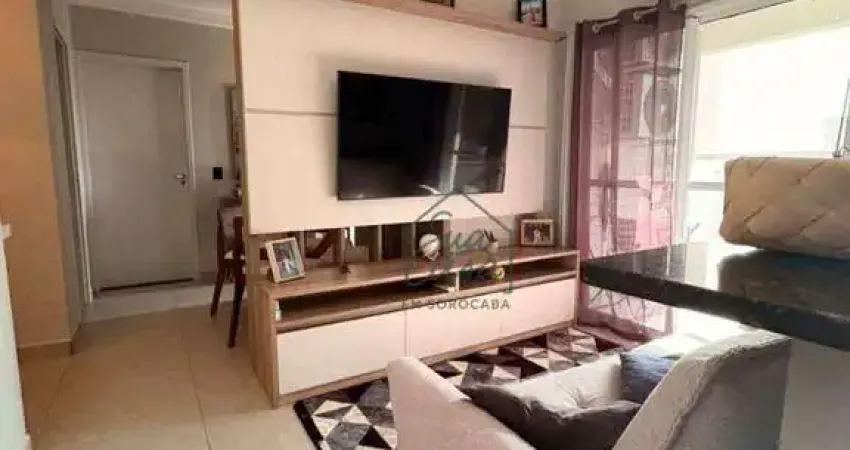 Apartamento com 2 dormitórios à venda, com suite - condomínio jr american - sorocaba/sp