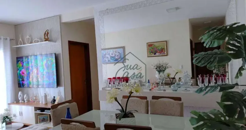 Apartamento com 2 dormitórios à venda, 64 m² por r$ 330.000 - parque três meninos - sorocaba/sp