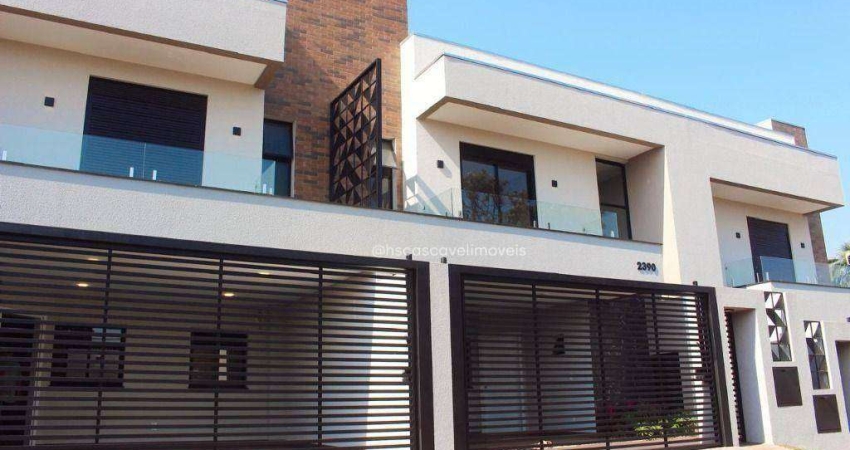 Casa em condomínio fechado com 3 quartos à venda na Rua Tiradentes, Country, Cascavel