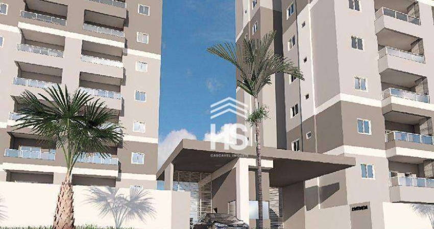 Apartamento com 2 dormitórios à venda, 61 m² por R$ 439.564,65 - Neva - Cascavel/PR