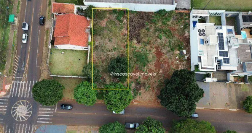 Terreno à venda na Avenida Guaíra, Recanto Tropical, Cascavel