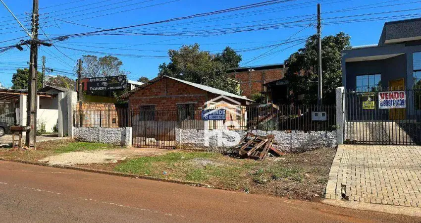 Terreno à venda, 434 m² por R$ 280.000,00 - Brasília - Cascavel/PR
