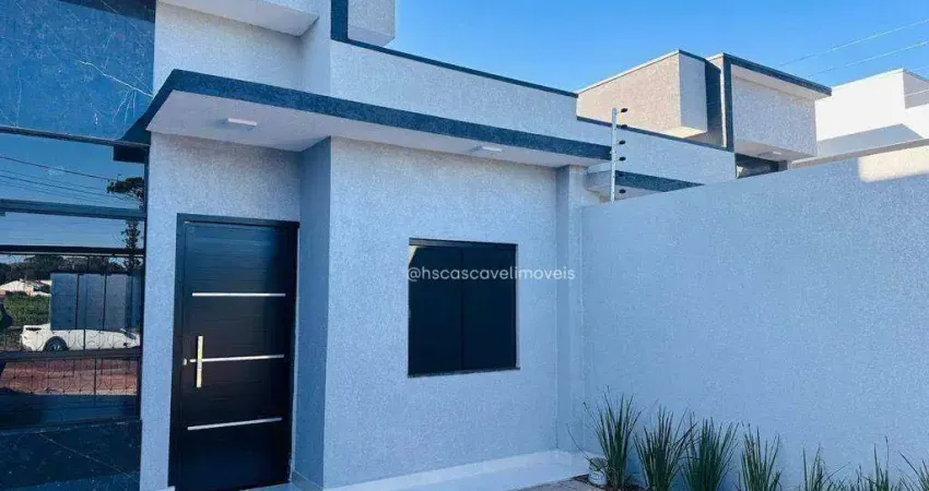 Casa com 2 dormitórios à venda, 60 m² por R$ 329.990,00 - Positano - Cascavel/PR
