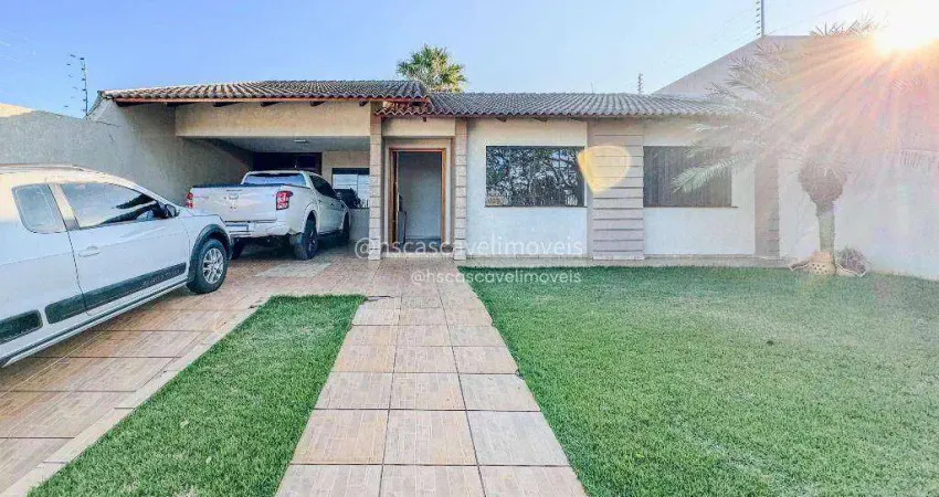 Casa com 1 Suíte + 2 dormitórios e Piscina à venda, 169 m² por R$ 1.100.000 - Gramado - Cascavel/PR