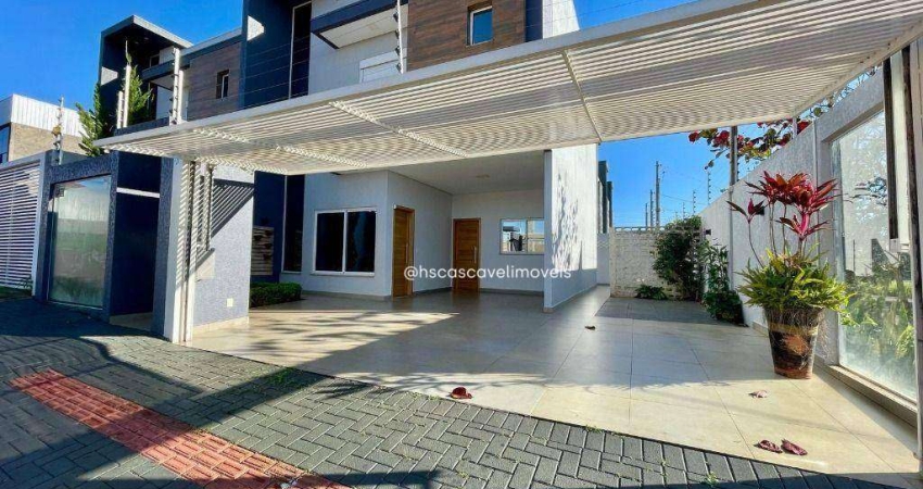 Sobrado com 3 dormitórios para alugar, 144 m² por R$ 4.000,00/mês - FAG - Cascavel/PR