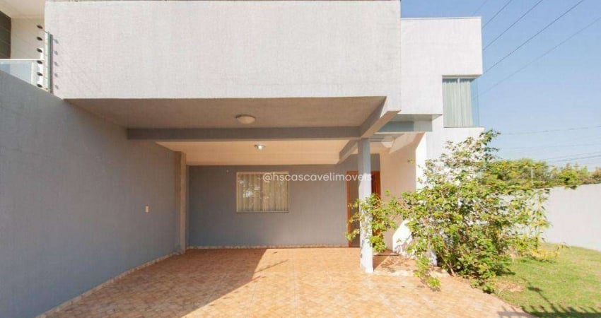 Sobrado com 4 dormitórios à venda, 157 m² por R$ 680.000,00 - Coqueiral - Cascavel/PR
