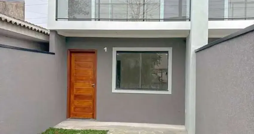 Sobrado com 83M² à venda no bairro Campo de Santana, Curitiba