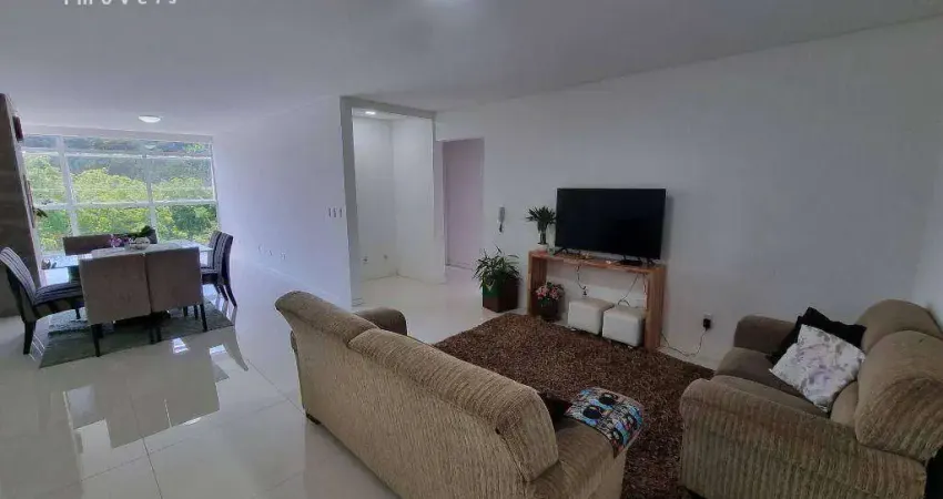 Amplo apartamento com 3 dormitórios à venda, 124 m² por r$ 649.000 - itoupava central - blumenau/sc