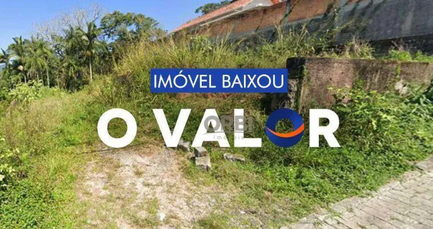 Terreno à venda, 993 m² por R$ 389.000,00 - Valparaíso - Blumenau/SC