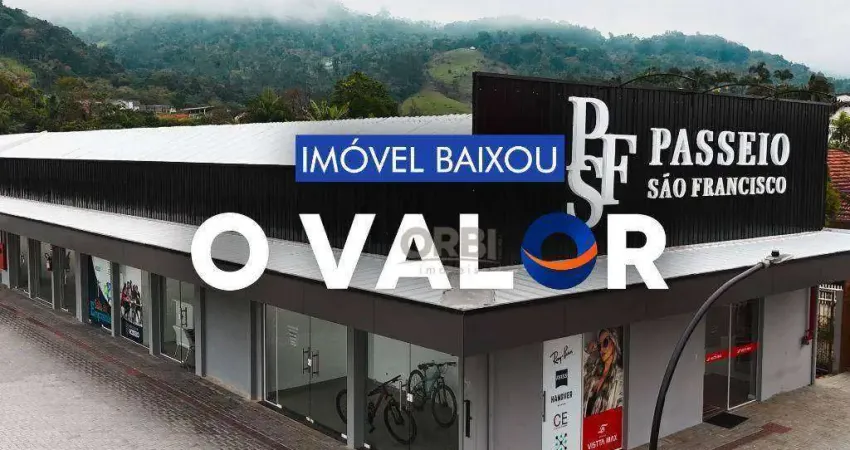 Loja para alugar, 16 m² por r$ 645,00/mês - centro - rodeio/sc