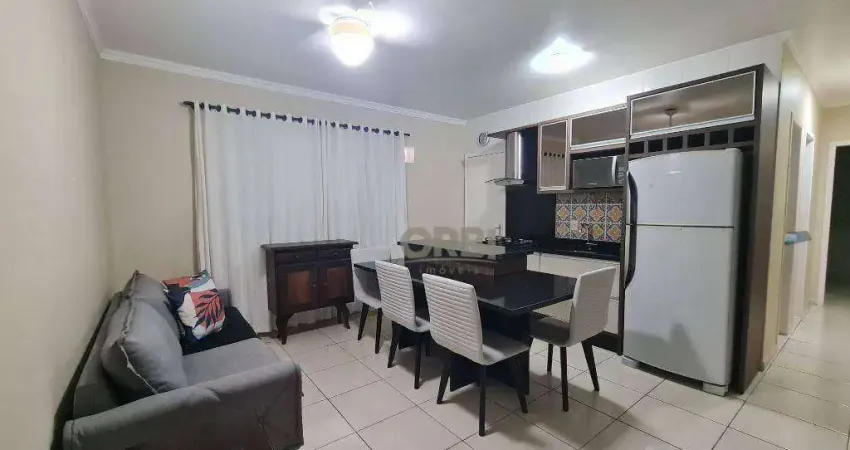 Apartamento com 2 dormitórios à venda, 51 m² por r$ 280.000,00 - velha central - blumenau/sc