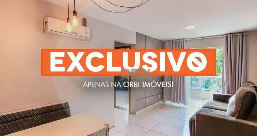 Apartamento com 2 dormitórios para alugar, 61 m² por R$ 2.259,25/mês - Fortaleza - Blumenau/SC
