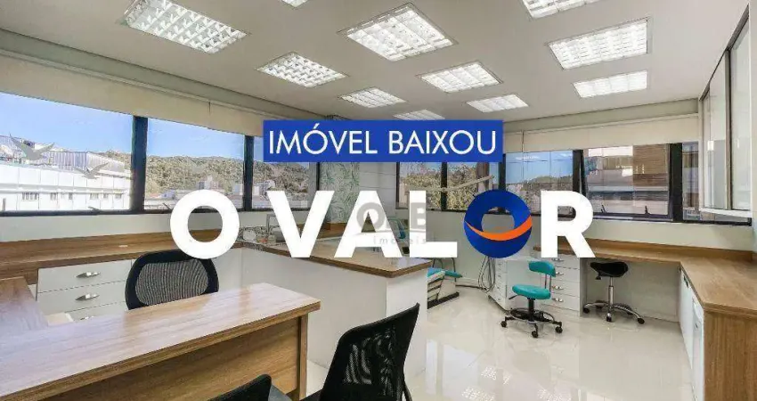 Sala para alugar, 59 m² por R$ 4.455,24/mês - Centro (Blumenau) - Blumenau/SC
