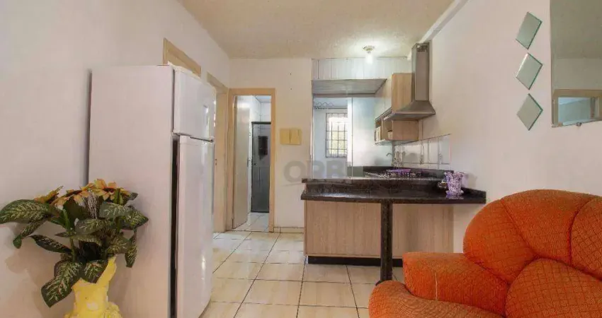 Apartamento com 2 dormitórios à venda, 45 m² por r$ 250.000,00 - fortaleza - blumenau/sc