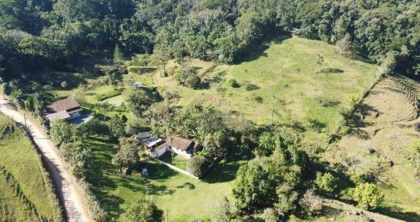 Sítio com 2 dormitórios à venda, 53261 m² por r$ 990.000 - belchior baixo - gaspar/sc | orbi imóveis