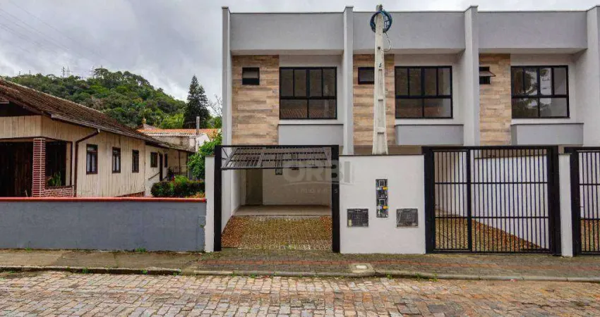 Sobrado com 3 dormitórios (1 suíte) à venda, 99 m² por r$ 575.000 - valparaíso - blumenau/sc