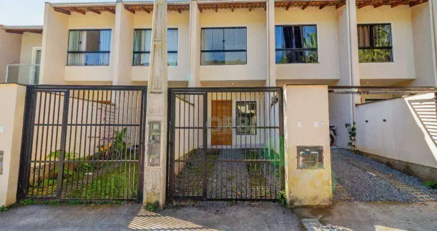 Sobrado com 2 dormitórios à venda, 74 m² por r$ 350.000 - ribeirão fresco - blumenau/sc | orbi imóveis