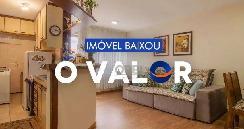 Apartamento com 1 dormitório à venda, 53 m² por r$ 350.000 - velha - blumenau/sc  | orbi imóveis