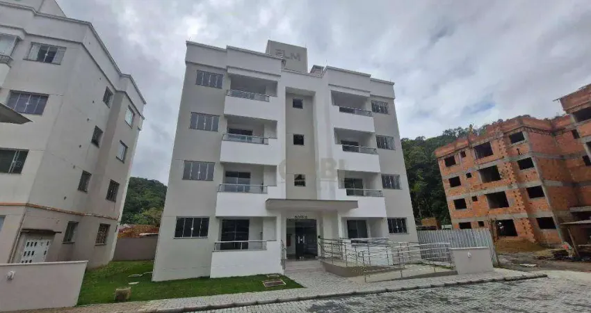 Apartamento com 2 dormitórios à venda, 60 m² por r$ 309.900,00 - itoupava central - blumenau/sc