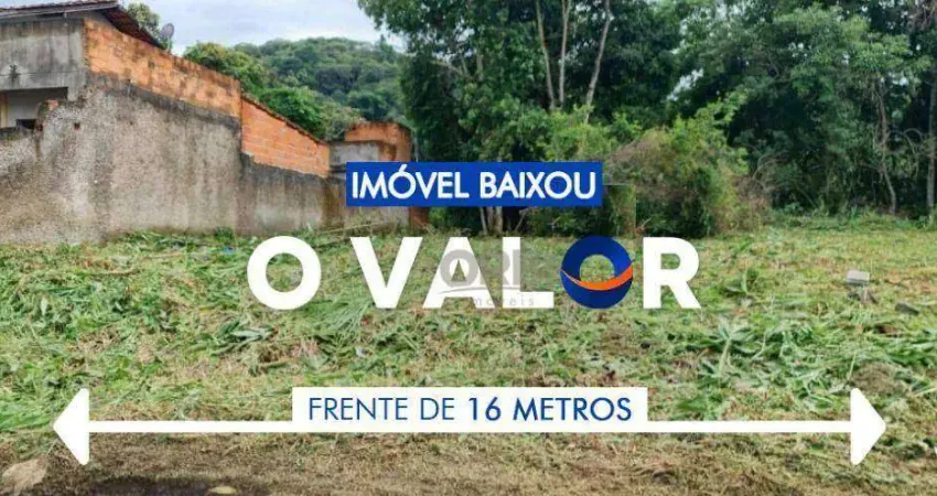 Terreno à venda com 16 de frente , 480 m² por r$ 250.000 - vorstadt - blumenau/sc