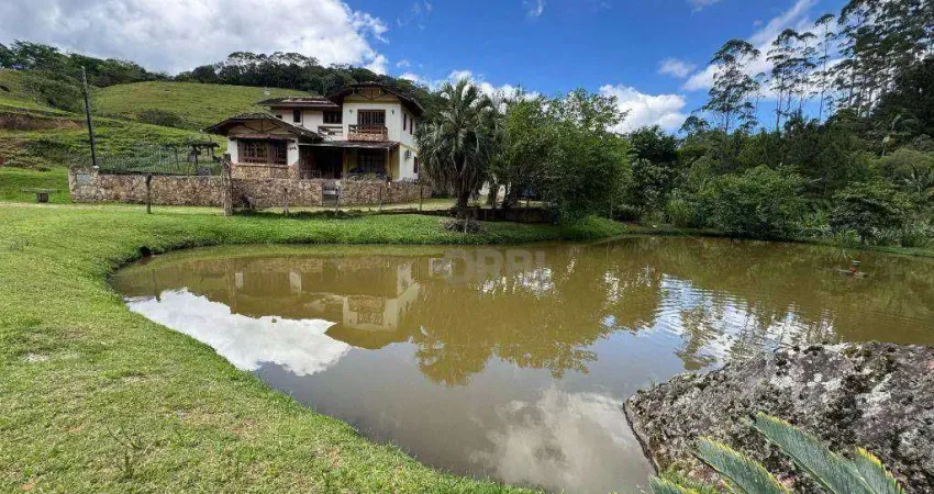 Sítio com 3 dormitórios à venda, 110000 m² por r$ 2.490.000,00 - belchior alto - gaspar/sc