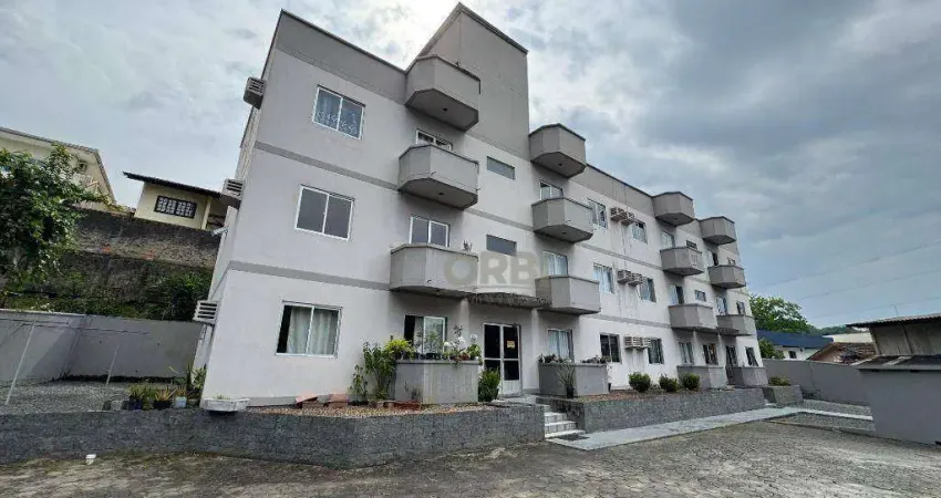 Apartamento com 2 dormitórios para alugar, 70 m² por r$ 1.738,00/mês - velha - blumenau/sc