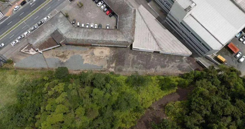 Terreno para alugar, 980 m² por r$ 15.000,00/mês - ponta aguda - blumenau/sc