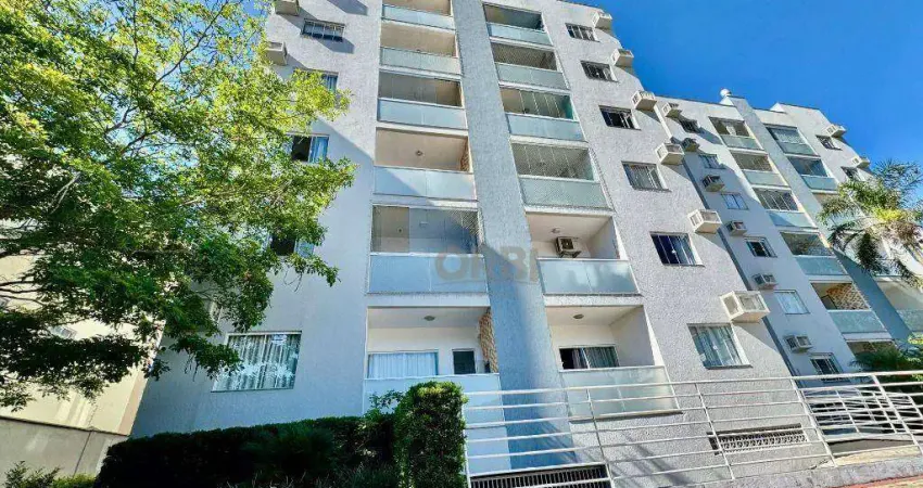 Apartamento com 2 dormitórios à venda, 66 m² por r$ 350.000 - bela vista - gaspar/sc | orbi imóveis