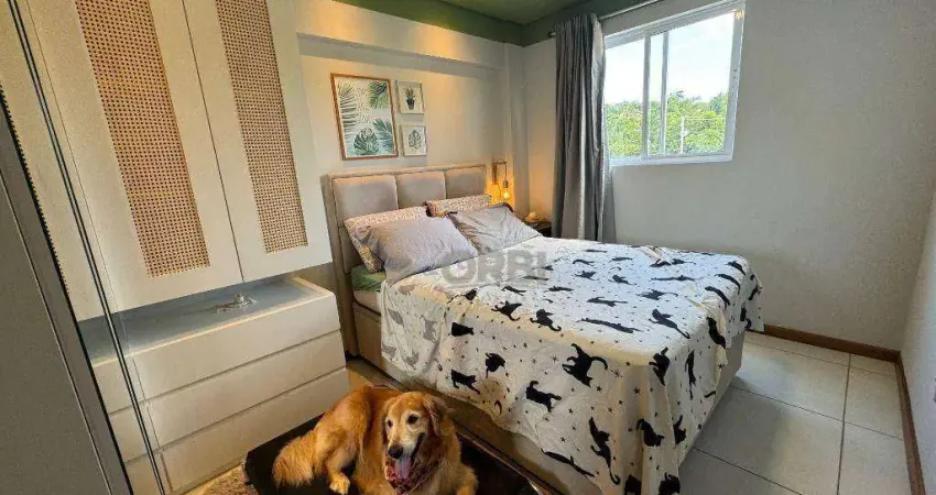 Apartamento com 2 dormitórios à venda, 58 m² por R$ 280.000,00 - Itoupava Central - Blumenau/SC