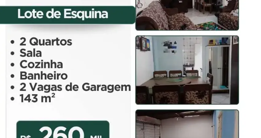 Casa para venda em brasília, recanto das emas, 2 dormitórios, 1 banheiro, 2 vagas