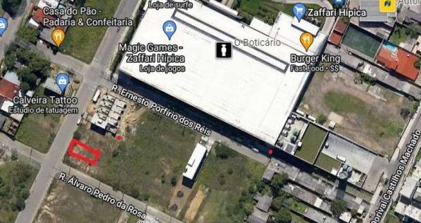Terreno no Ipanema Residence Park, bairro aberta dos Morros. Medindo 5 x 25 / total 125 m²,  com toda estrutura de calçamento, água e luz, esgoto, próximo à uma linda praça,  loteamento atrás do Zaffa