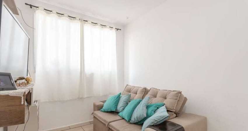 Apartamento no bairro Sarandi, no Condomínio Residencial Porto Mediterrâneo, com 2 dormitórios sendo 1 suíte, banheiro social, living para dois ambientes, cozinha com área de serviço integrada. Fica 1