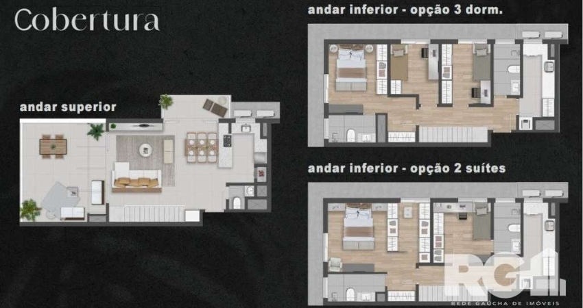 Cobertura com 3 quartos à venda na Avenida Bagé, 368, Petrópolis, Porto Alegre