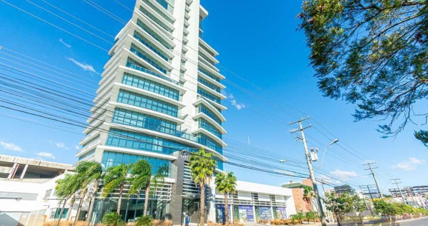 Excelente conjunto comercial no 15 andar do Condomínio Comercial ON PRIME em Canoas. A vista mais desejada para seu escritório ou consultório, no empreendimento mais alto de Canoas, ideal para quem de