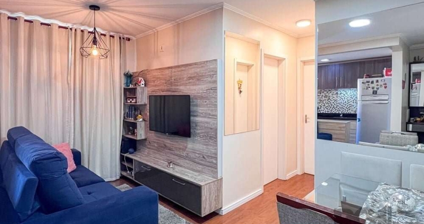 Este aconchegante apartamento de 55,15 m² é a escolha perfeita para quem busca praticidade e conforto. Com dois dormitórios, banheiro e uma charmosa sacada, ele já está mobiliado com móveis planejados