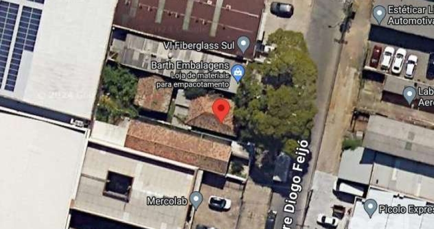 Terreno para venda, com aproximadamente 9m de frente e 30m de comprimento.&lt;BR&gt;Localizado na Rua Padre Diogo Feijó.