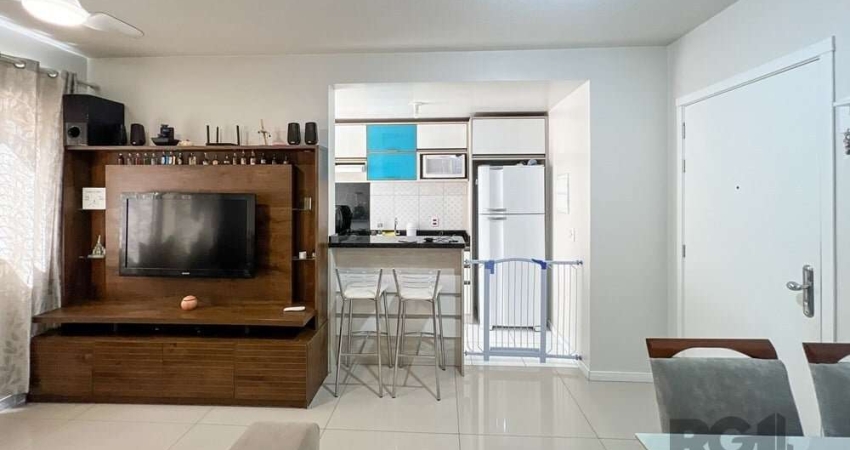 Excelente apartamento no Condomínio Moradas Club, localizado no bairro São José, em Canoas. Com 51 m² de área útil, o imóvel conta com 2 dormitórios, oferecendo um ambiente aconchegante e funcional. O