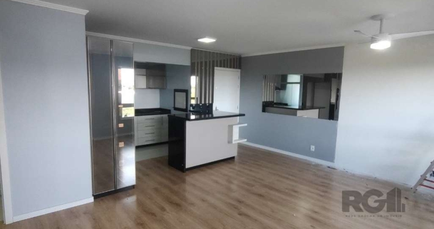 Boletto Imóveis Vende Apartamento em Canoas, Life Park, 76m ², 3 dormitórios, transformado em dois, com livin estendido, 1 dormitório suíte com closet, ar split, dormitório de solteiro com roupeiro e 