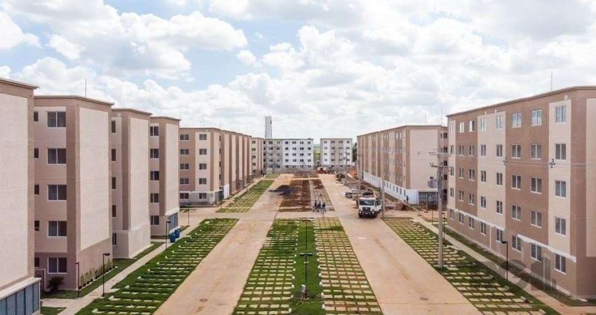 Ótimo apartamento no Sarandi, desocupado, lateral, com 42m² privativos, de 2 dormitórios e vaga rotativa. Possui sala, 2 dormitórios, banheiro com box de vidro e ventilação natural, cozinha e área de 
